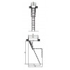 Металлическая чердачная лестница Fakro LMK 70х140х305