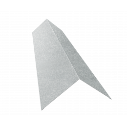 Планка конька плоского 145х145х2000 0,4 Zn Цинк