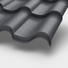 Металлочерепица Монтерроса PureTech Mat 0,5 RAL 7024 Серый графит