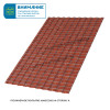Профлист С-8х1150-A 0,5 мм ECOSTEEL Кирпич