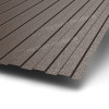 Профлист С-8х1150-B 0,5 мм VALORI Dark Brown Тёмно-коричневый