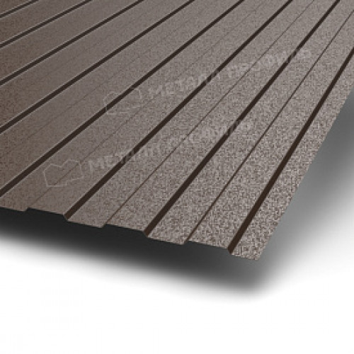 Профлист С-8х1150-B 0,5 мм VALORI Dark Brown Тёмно-коричневый