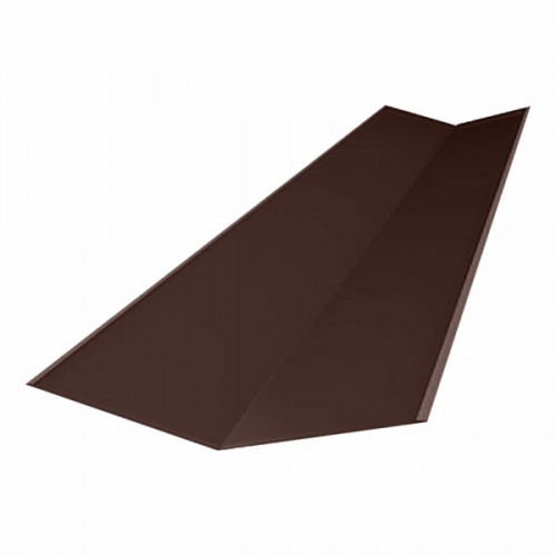Планка ендовы нижняя 300×300×2000 мм RAL 8017