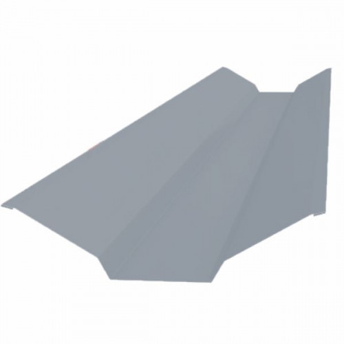 Планка ендовы верхняя 76×76×2000 мм RAL 7004