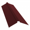 Планка конька фигурного 150×40×150×2000 мм RAL 3005