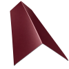 Планка конька плоского 145×145×2000 мм RAL 3005
