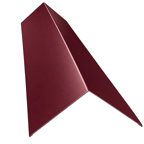 Планка конька плоского 145×145×2000 мм RAL 3005