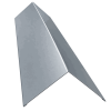 Планка конька плоского 145×145×2000 мм RAL 7004