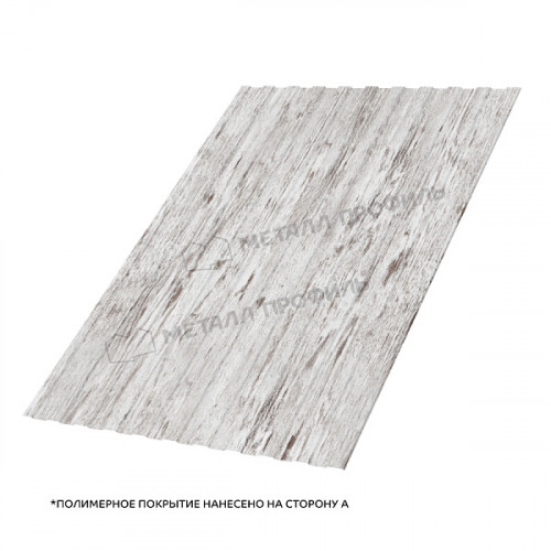 Профлист С-8х1150-A 0,5 мм ECOSTEEL Matt Белёный дуб
